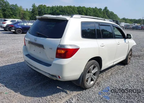 2009 Toyota Highlander Sport from USA, damaged, VIN JTEES43A092149890